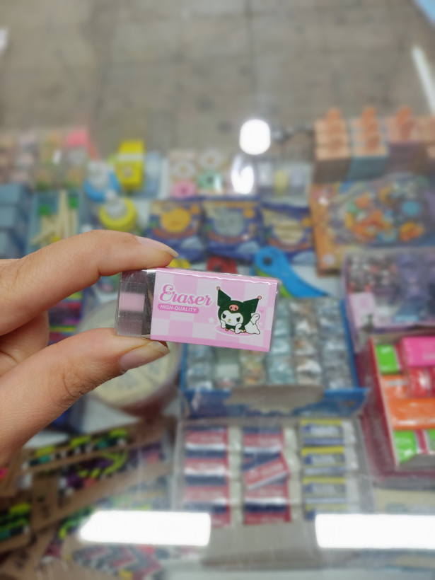 پاک کن ژله ای مغزدار کرومی
